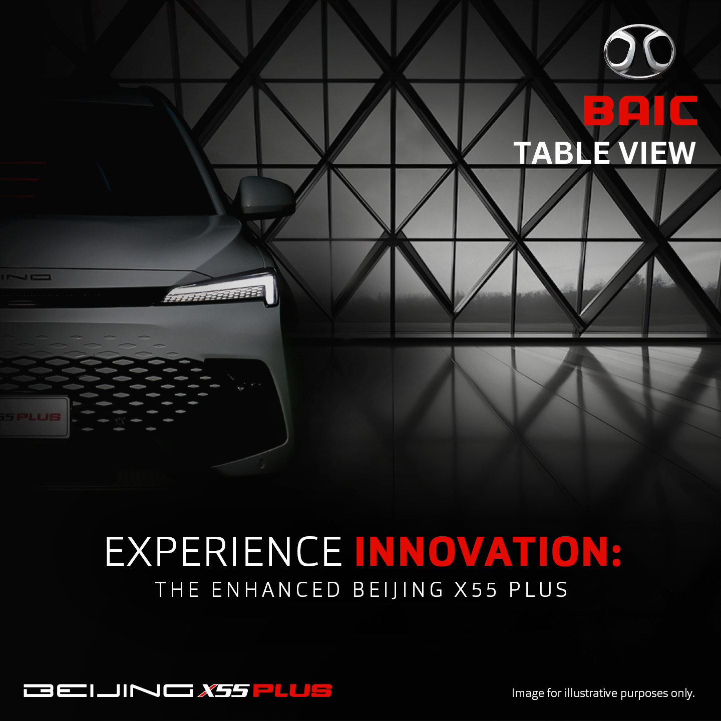 The all New Beijing X55 Plus hosts a wide range of innovative features. Book a TEST DRIVE today.